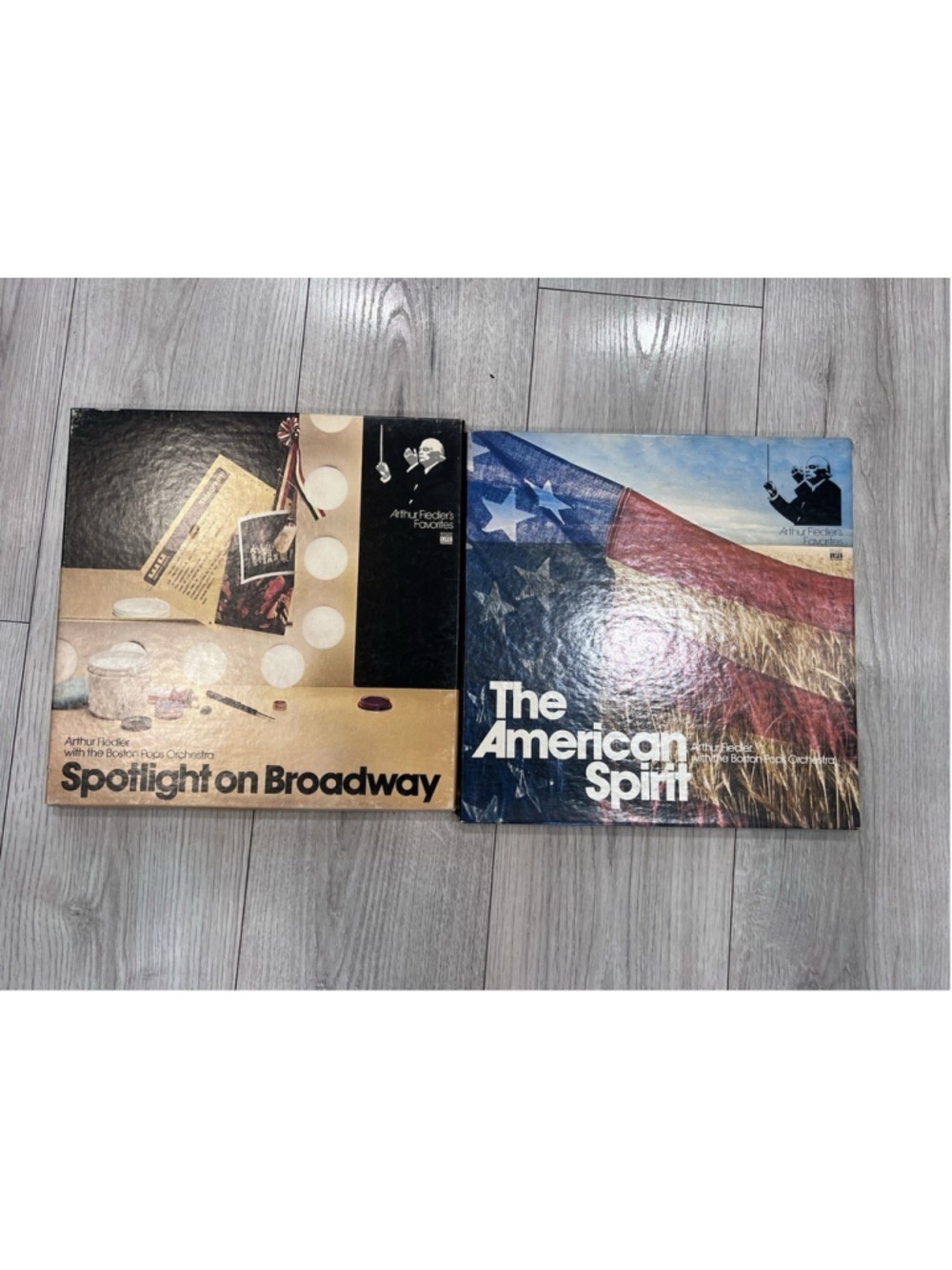Readers Digest Vinyl Record Box Set Arthur Fielder & Boston Pops Set Of 2